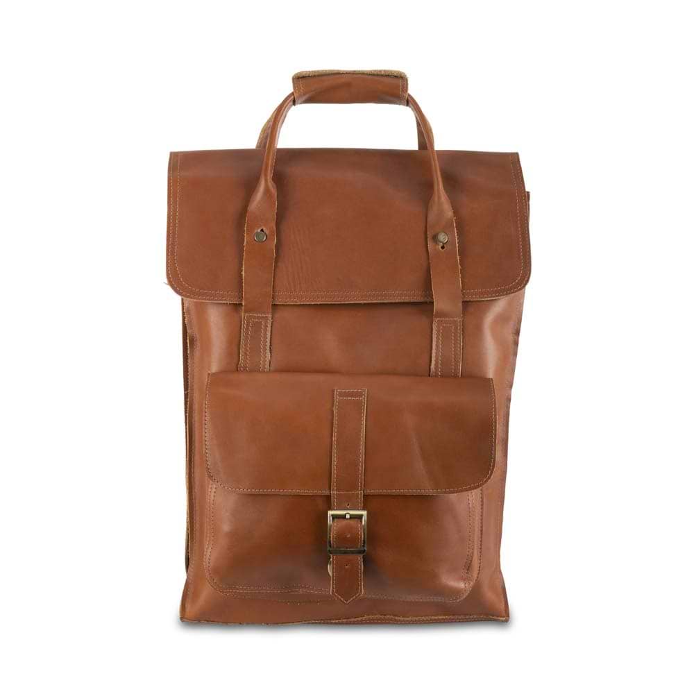 Unisex Leather Backpack