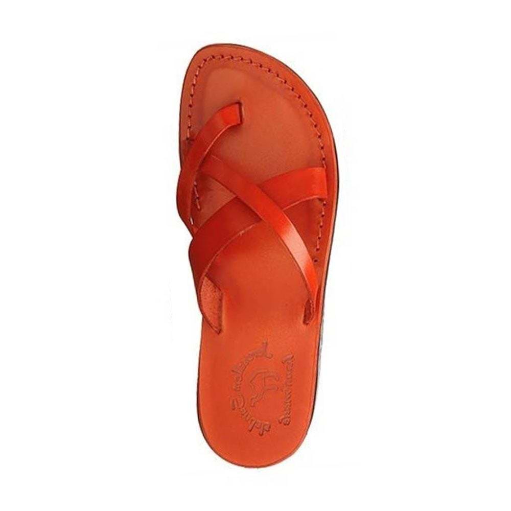 . Ermenegildo Zegna mens orange sandals sz 9 Men main image 2