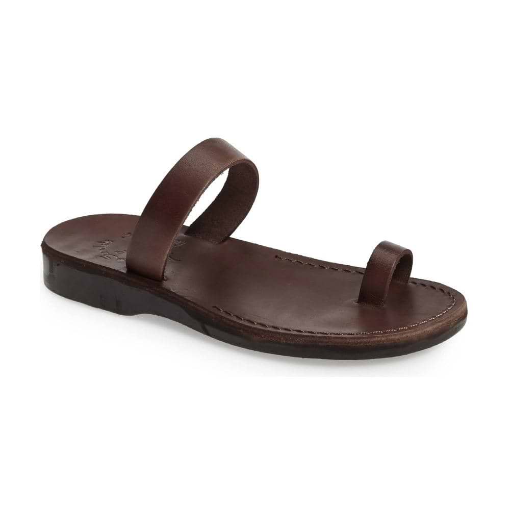 chinese dress ladies Caterina Leather Ankle-Wrap Sandal in Black