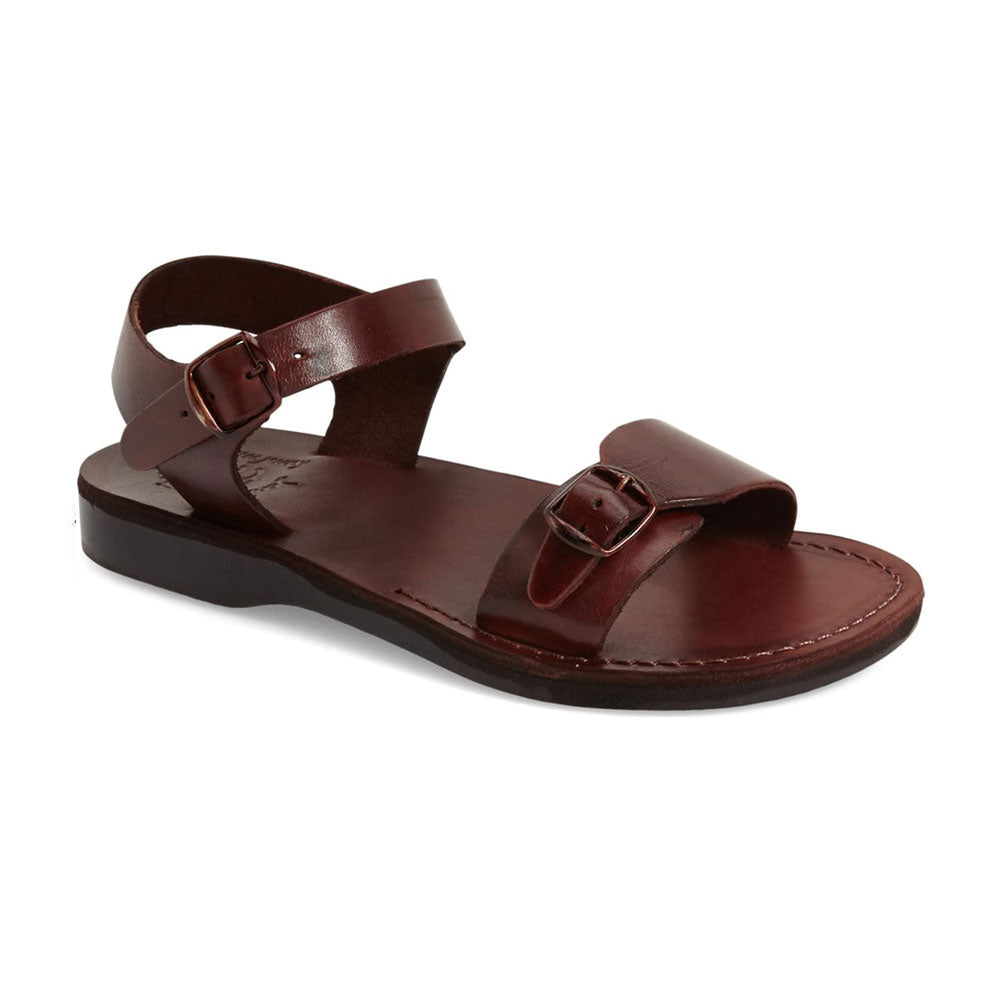 Men's The Original Brown Leather Adjustable Strap Sandal