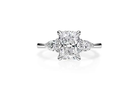 Cushion Cut Diamond Engagement Rings