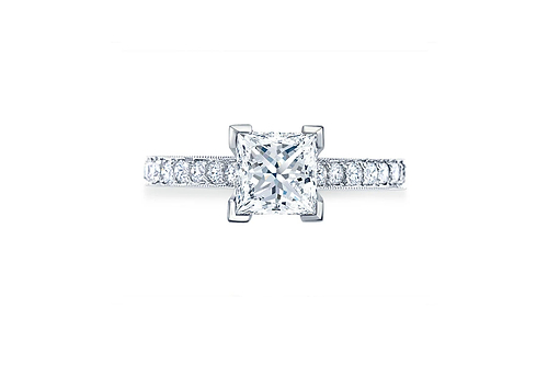 Princess Cut Diamond Engagement Rings