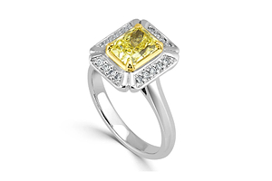 Radiant Cut Diamond Engagement Rings