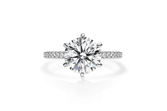 Round Brilliant Cut Diamond Engagement Rings