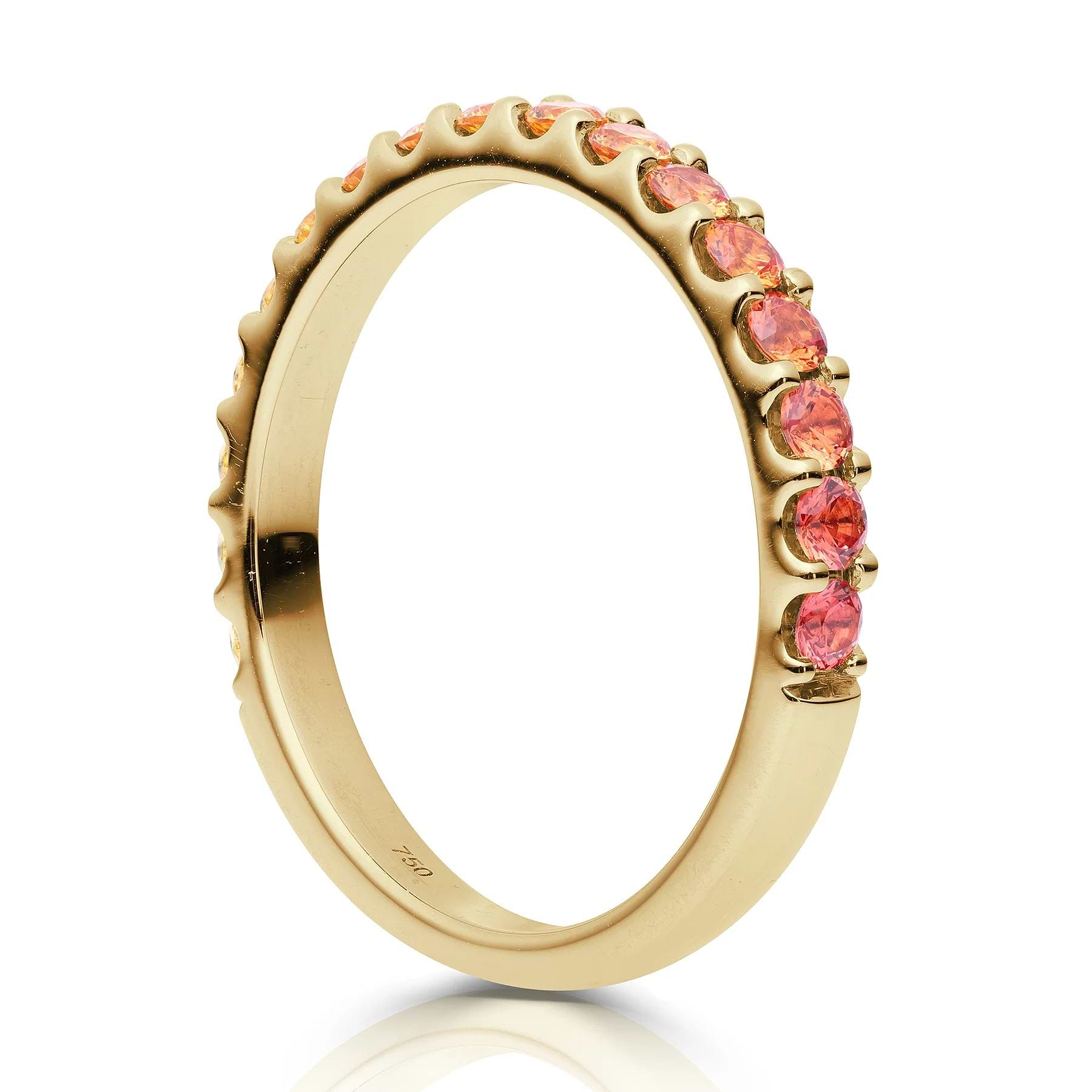 Kaleidoscope - Ombre Orange & Yellow Sapphire