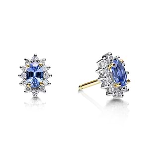 Gaelle - Sapphire Earrings