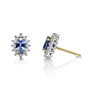Gaelle - Sapphire Earrings