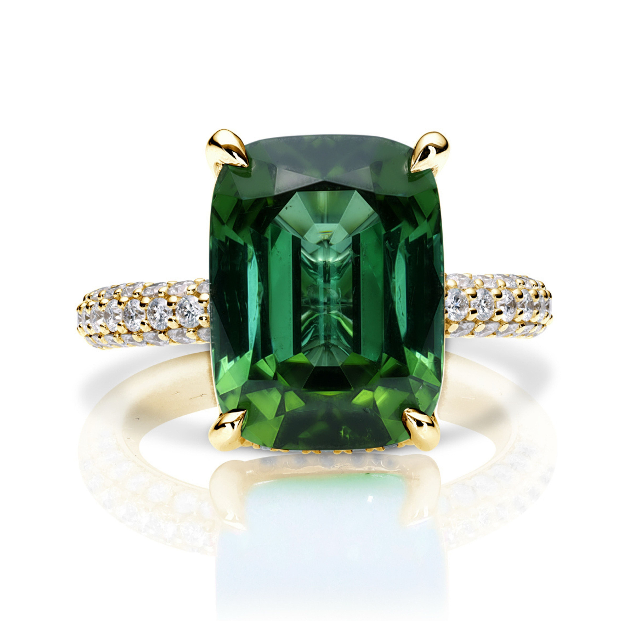 Tourmaline & Diamond Ring - Reece Ring | Paul Bram