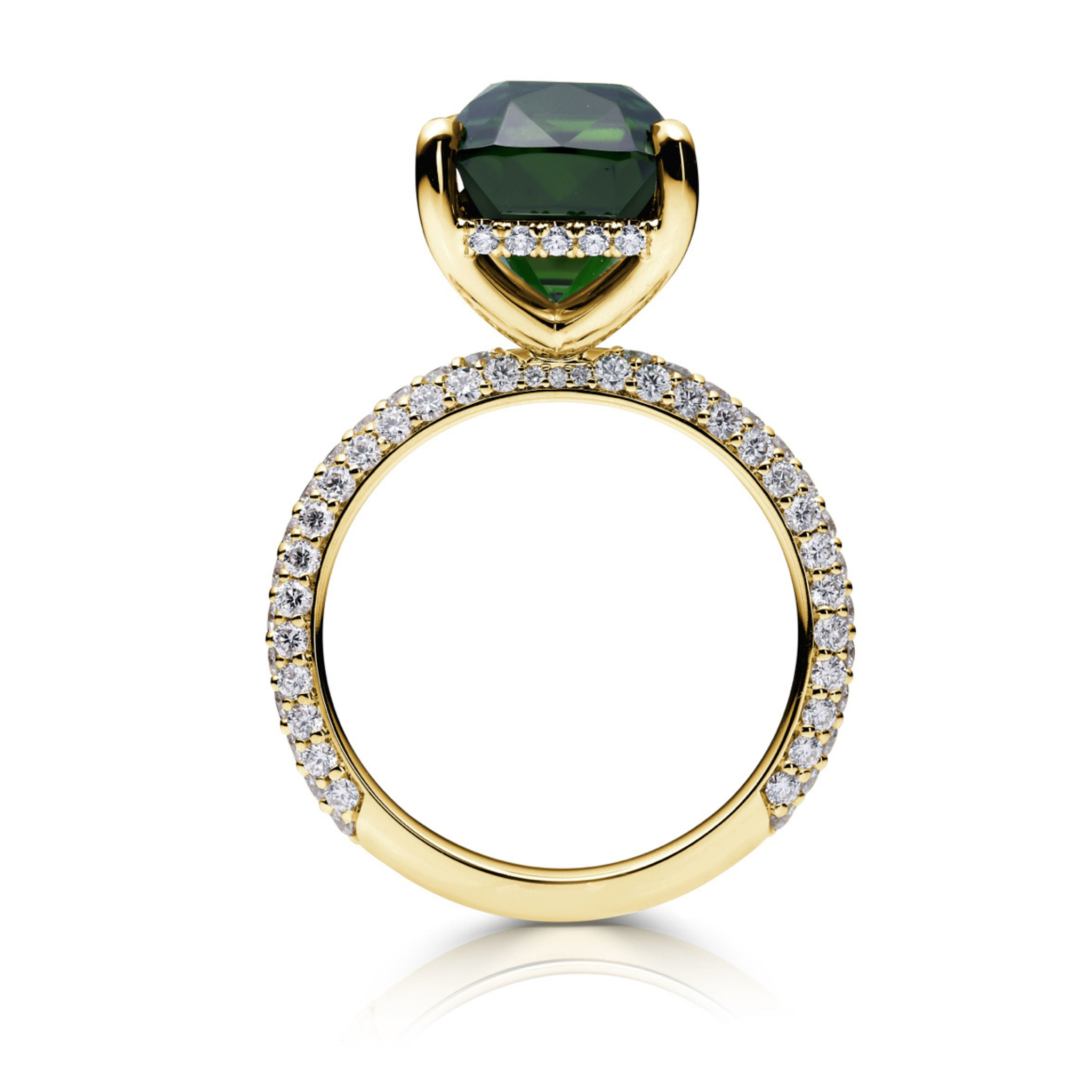 Tourmaline & Diamond Ring - Reece Ring | Paul Bram