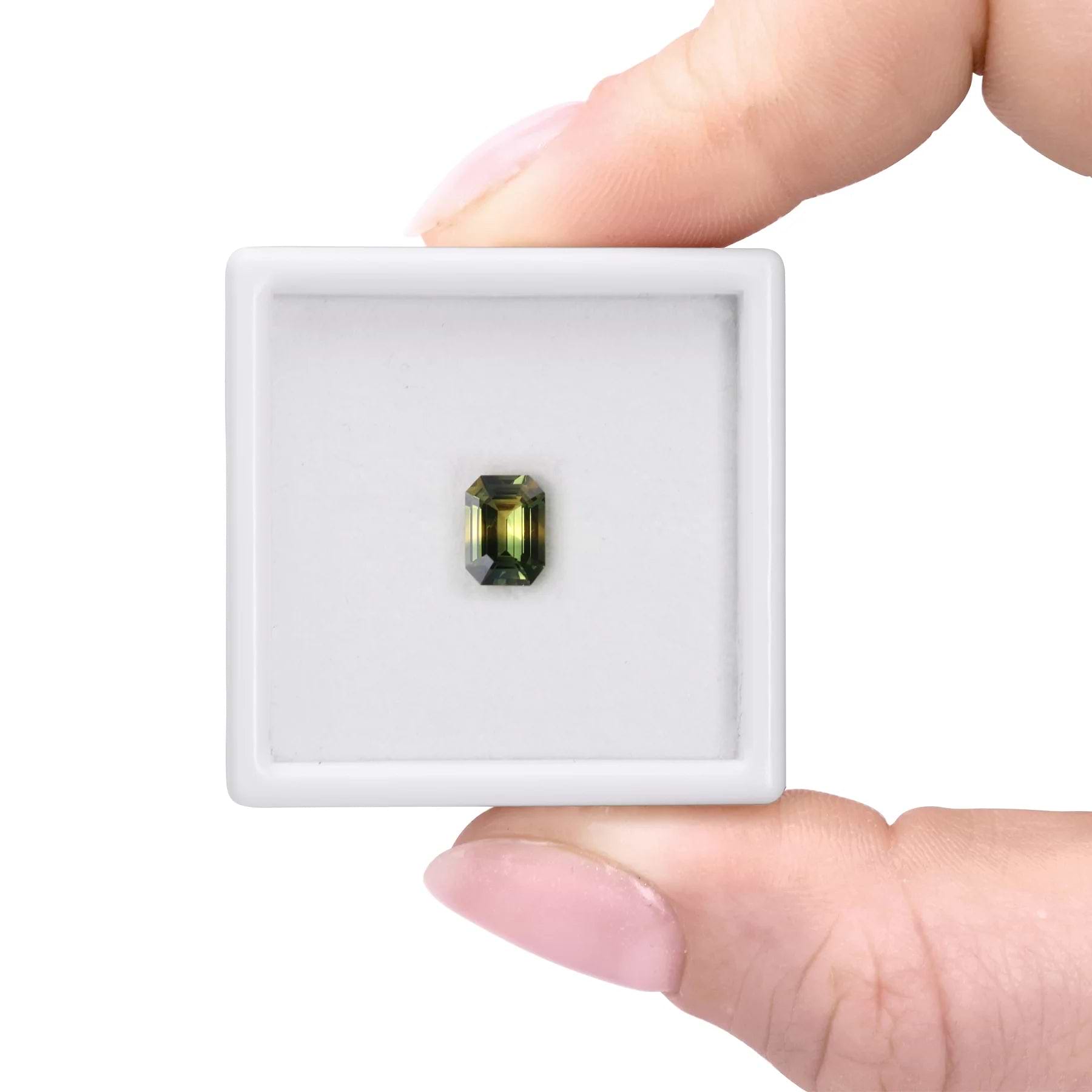 1.21ct Octagonal Parti Sapphire