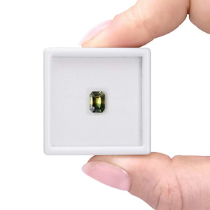 1.21ct Octagonal Parti Sapphire