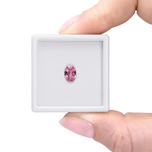 1.29ct Oval Padparadscha Sapphire