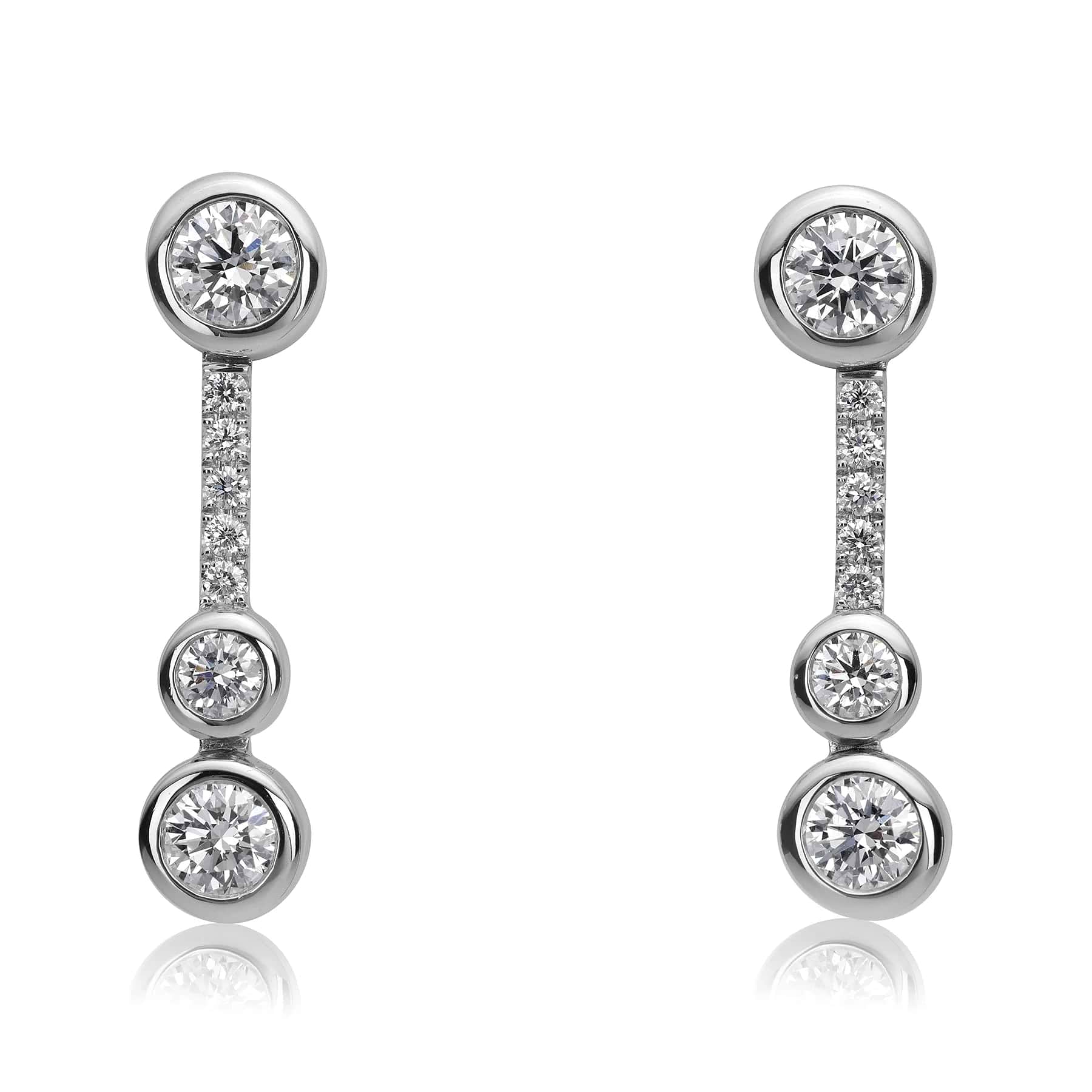 Saturn - Drop Earrings