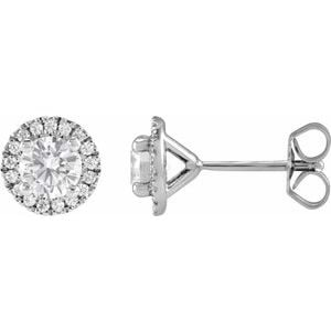 Lab-Grown Diamond Stud Earrings