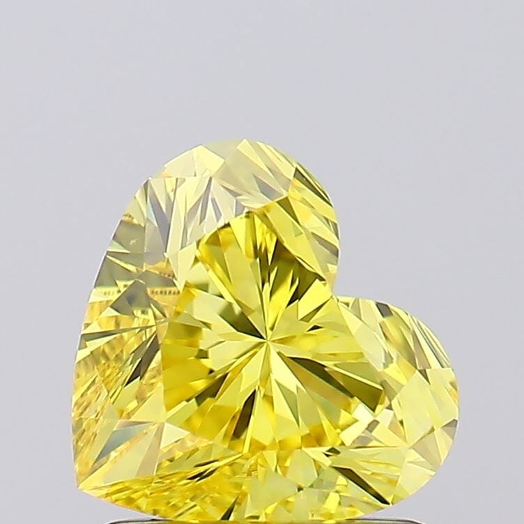 Heart 1.01 Fancy Vivid Yellow VS1