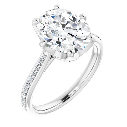 Platinum Engagement Ring Mounting