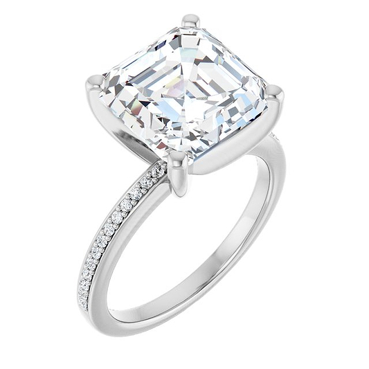 Platinum Engagement Ring Mounting