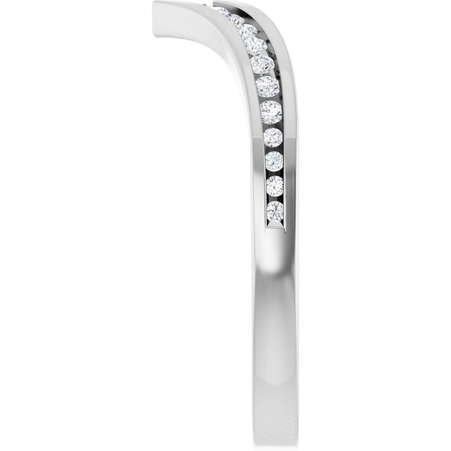 platinum-1/5-ctw-lab-grown-diamond-contour-band