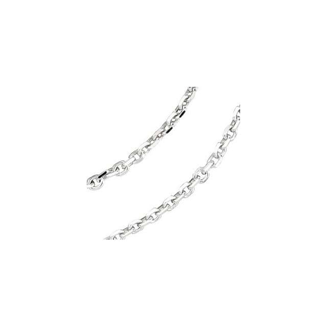 14k-white-gold--diamond-cut-cable-7"-chain