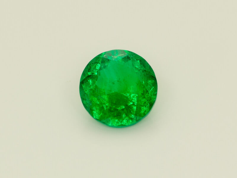 Round Green Emerald 0.52ct