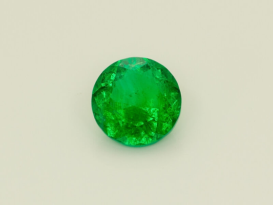 Round Green Emerald 0.52ct