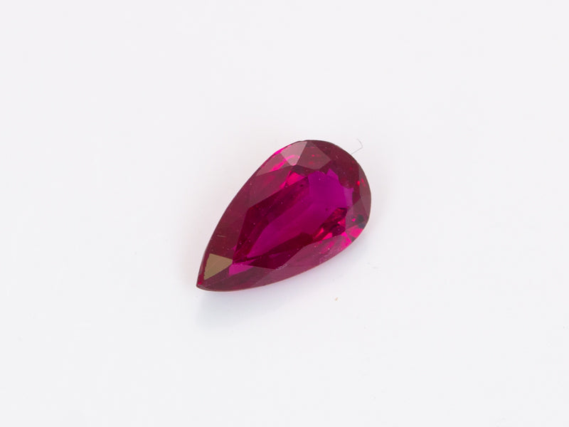 Pear Red Ruby 4.20ct