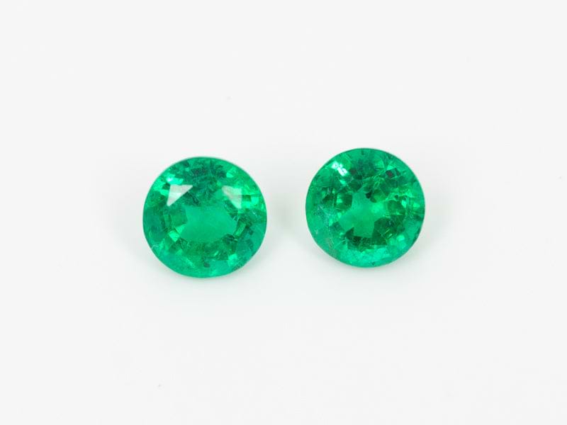Round Green Emerald 4.20ct