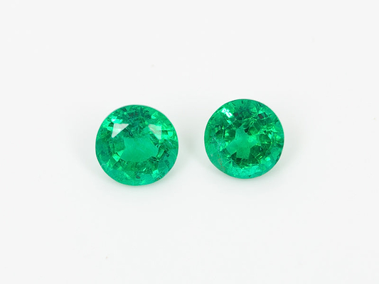 Round Green Emerald 4.20ct