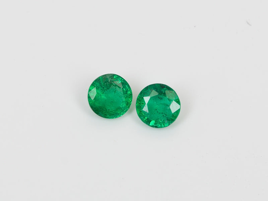 Round Green Emerald 0.53ct