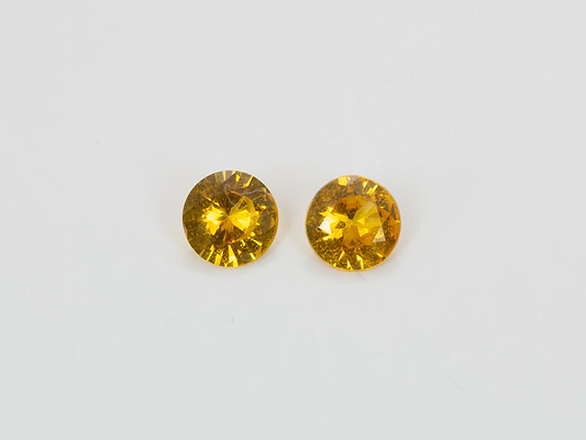 Round Yellow Sapphire 1.03ct