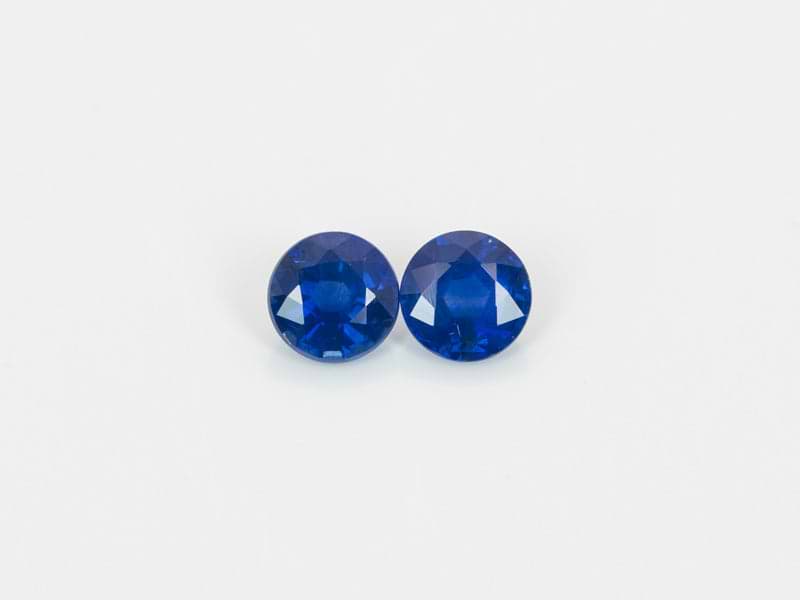 Round Blue Sapphire 0.70ct