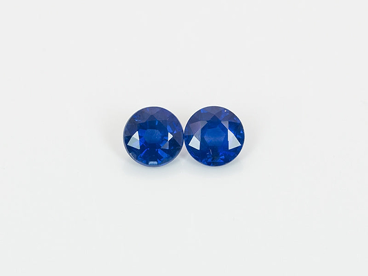Round Blue Sapphire 0.70ct