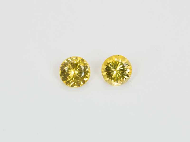 Round Yellow Sapphire 1.12ct