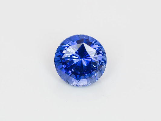 Round Blue Sapphire 3.52ct