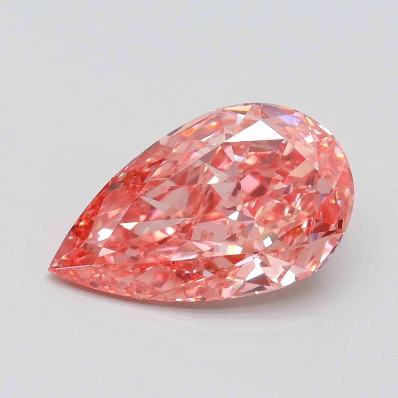 Pear 4.01 Fancy Vivid  Pink VS2