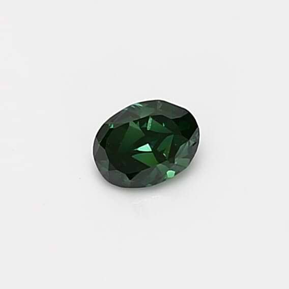 Oval 0.19ct Fancy Deep Green VS2
