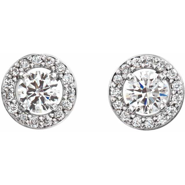 14k-white-1/2-ctw-lab-grown-diamond-halo-style-earrings