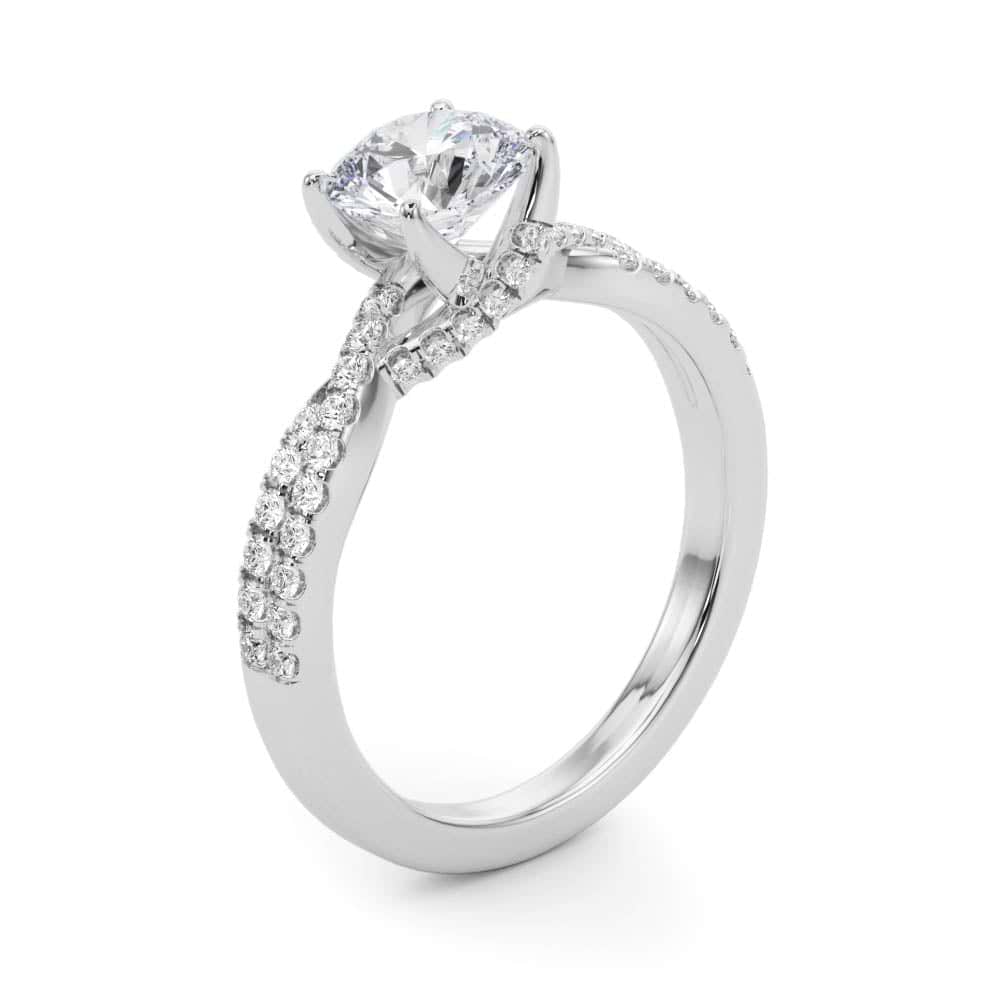14K White Gold