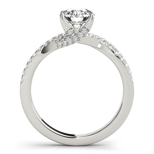14K White Gold