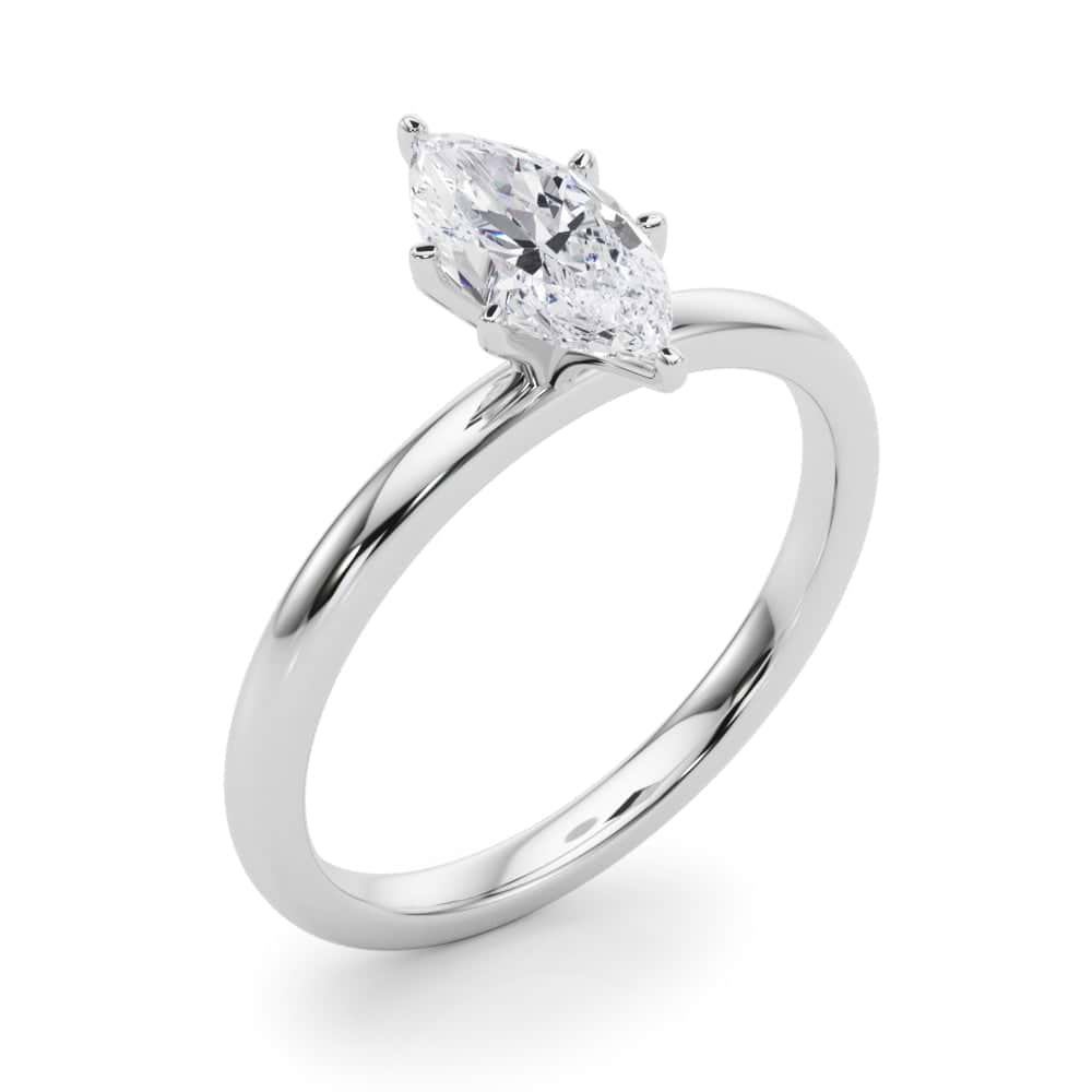 14K White Gold