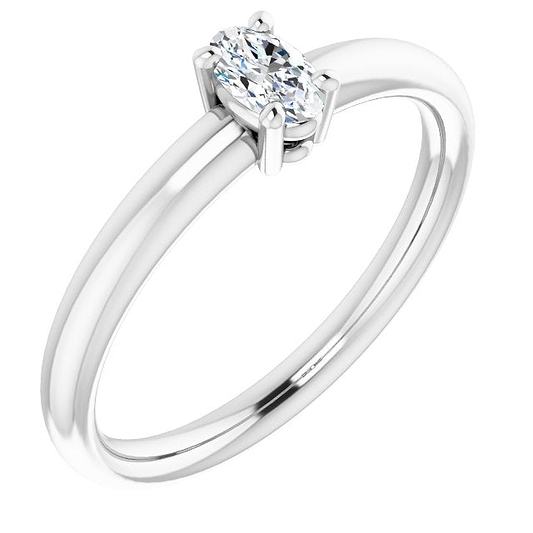 Platinum Engagement Ring Mounting
