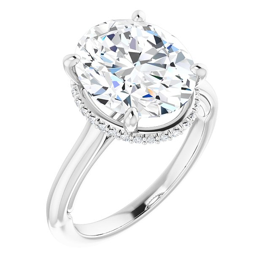 Platinum Engagement Ring Mounting