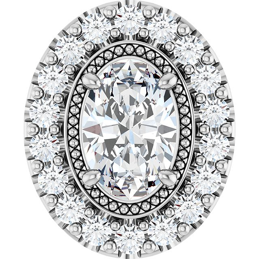 14k White Gold