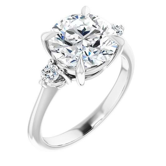 Platinum Engagement Ring Mounting