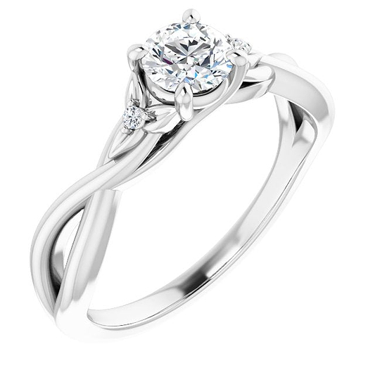 Platinum Engagement Ring Mounting