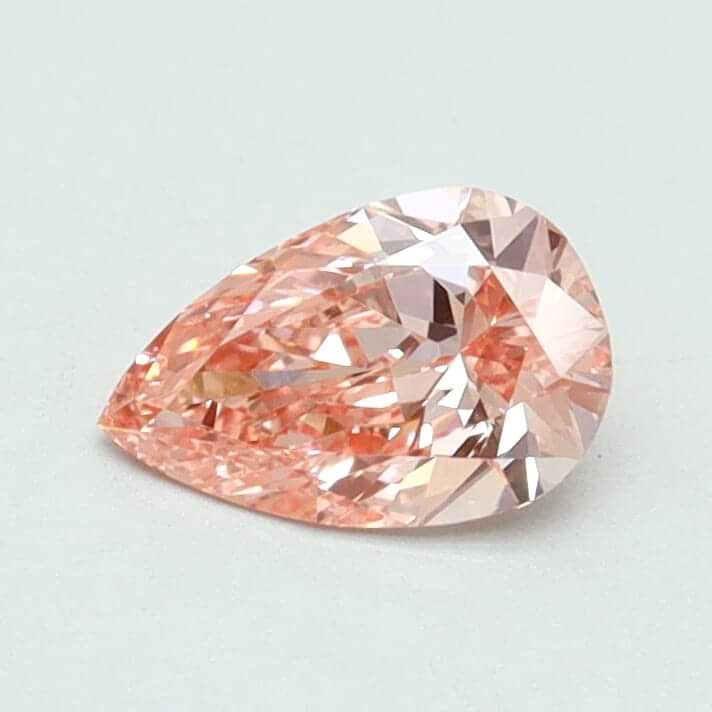 Pear 0.52 Fancy Vivid Orange VS2