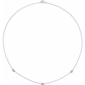 Lab-Grown Diamond 18" Necklace