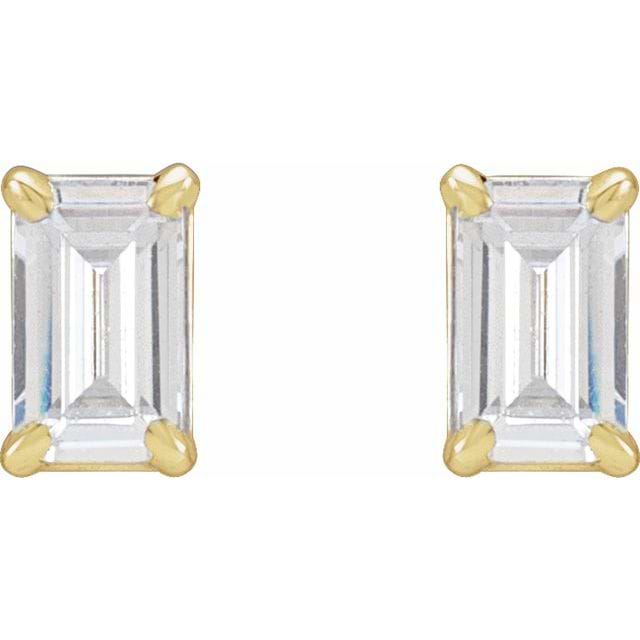 14k-yellow-3/4-ctw-lab-grown-diamond-earrings