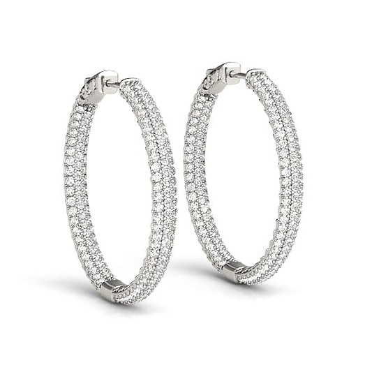 14K White Gold