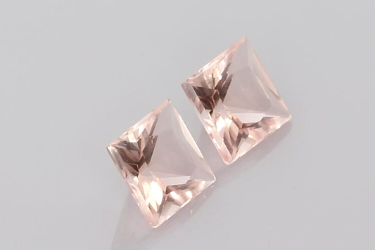 Square Orange Morganite 2.48ct